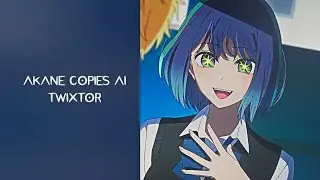 akane copies ai oshi no ko twixtor (4k cc rsmb)