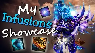 Guild Wars 2 - My Infusions Showcase - 2020/2021 Fashion Wars in GW2! | JessTheStardustCharr