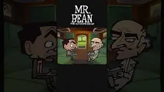 Mr Bean taking the Train 