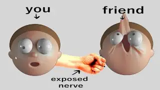 Stretchy you - Elastic friend - exposed nerve