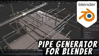 Pipes Scatter Addons for Blender