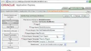 Oracle APEX Tutorial 6 - A Web Service - Part 1 Video Training