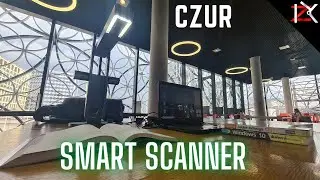 CZUR Aura Pro Portable Scanner - How To Scan Documents/Books In SECONDS - How To Setup CZUR Scanner