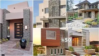 +50 Exterior Wall Tiles Design 2024 | Front Elevation Tiles Design for Home | Cladding Stone Designs