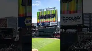 My trip to the Braves game and singing the Star-Spangled Banner