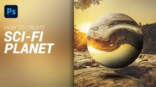 How to Create SCI-FI Planet Manipulation in Photoshop #shorts #photoshop