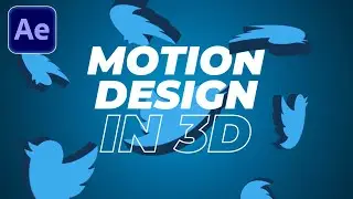 Einfache 3D LOGO Animationen mit nur 1 EFFEKT  | After Effects Tutorial