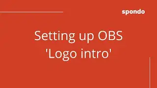 OBS Setup using an image to start