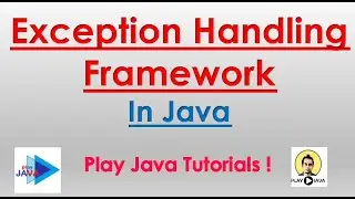 Exception Handling Framework | Real time Projects Exception Handling | Exception Handling In Java