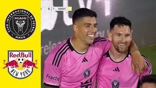 MESSI 5 ASSISTS! Inter Miami x NY Red Bull 6-2 HIGHLIGHTS