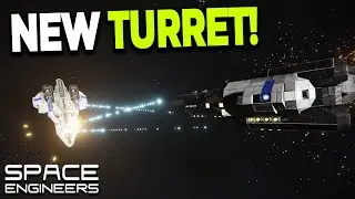 COIL GUN Turrets - Space Engineers Workshop Review!