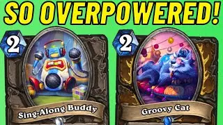 Hero Power EVEN Druid is a META BREAKER! Sing-Along Buddy Combo!