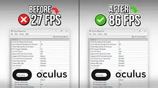 🔧OCULUS QUEST: BEST DEBUG TOOL SETTINGS FOR SMOOTH GAMEPLAY, LESS LAG AND STUTTER🔥| Optimize PCVR✔️