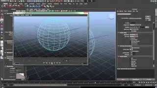 Maya Wireframe Render