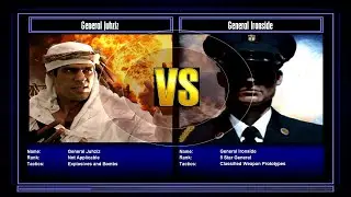 C&C General Zero Hour ProGen Mod General Juhziz VS General Ironside #10