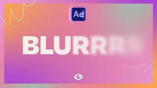 Create Blur Text Reveal in After Effects (Easy Text Motion Graphics Animation)