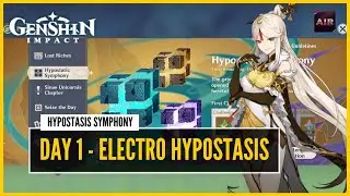 Genshin Impact -  Hypostasis Symphony | Electro Hypostasis Guide | Day 1【F2P With No 5 Star Heroes】