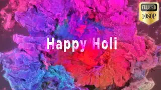 Holi होली - 3 Free Holi As A Intro & Greetings With & Without Text - Download Links In Description.