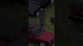 Fully Armored '90 BMW 3 E30 4 Door Sedan Version Short Project Zomboid Mod Showcase 