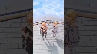 MC Aether vs MC Lumine | GENSHIN IMPACT 
