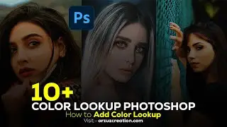 How to Add Color Lookup in Photoshop । Color Lookup Photoshop Download