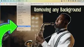 How to Remove any Background from an Image in MAC OS in ONE Click