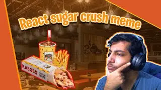 Sultan Arab Mukbang Sambil React meme Sugar Crash