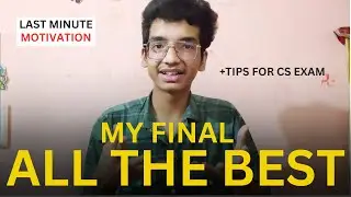 Class 12 Computer Science Final Best of Luck and Tips🔥❤️