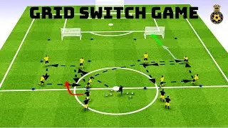 Small Sided Game #2 | Grid Switch Game | Youth Soccer