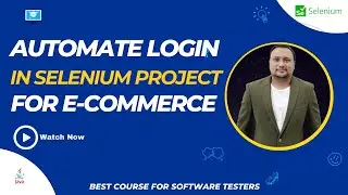 Selenium Realtime Project Framework | Automate E-commerce Login Page