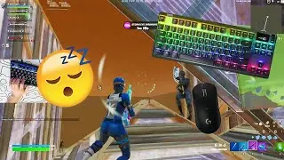 Apex Pro TKL 🤩 ASMR Chill 😴 Fortnite 144fps | BOX FIGHTS