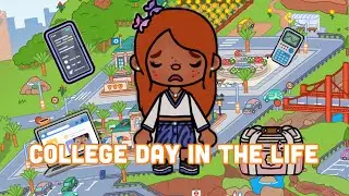 PRODUCTIVE College day in the life! | My Loca Toca! 🎀🤍