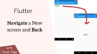 Flutter: Navigate to A New Screen and Back