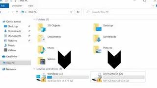 Yellow triangle warning on C Drive D drive on Windows 11/10 | Yellow Sign on C Drive fixed 2023