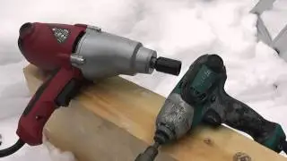 11.43 ЭЛЕКТРИЧЕСКИЙ УДАРНЫЙ ГАЙКОВЕРТ TimberTech 450 Нм.
