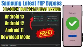 🔥Finally🔥 All Samsung FRP Bypass 2024 Android 14/13/12/11, Samsung Latest FRP Bypass Fixed ADB Fail✅