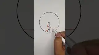 Radius Diameter and chord #chord #shorts