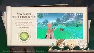 New Gadget Omni Ubiquity Net Full Detail  | Genshin Impact 2.3 Special Program