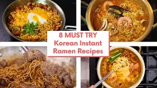 8 MUST TRY Korean Instant Ramen Recipes 