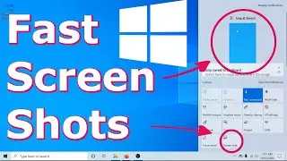 FASTEST WAY - How to Take and Share a Screenshot on Windows 10