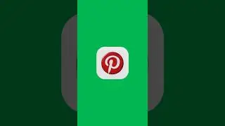 Pinterest Icon Animation Green Screen 