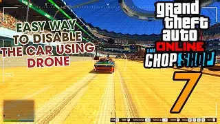 FAST WAY TO DISABLE THE BRAVADO GAUNTLET HELLFIRE CAR USING DRONE IN DUGGANS ROBBERY GTA ONLINE