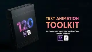 After Effects Template: Text Animation Toolkit