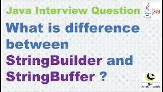 What is difference between StringBuilder and StringBuffer ? || Java  Interview Question