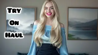 4k See Through transparent lingerie | new lingerie try on haul transparent | transparent lingerie 4K