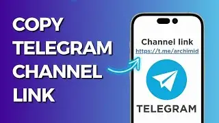 How to Copy Telegram Channel Link