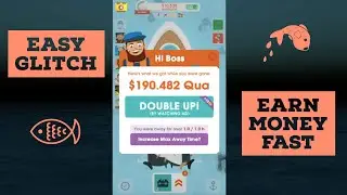 Hooked Inc - Easy Money Glitch | April 2020 - Idle Fishing Game