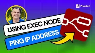 Prescient: How to PING IP ADDRESS Using EXEC NODE | Node-RED