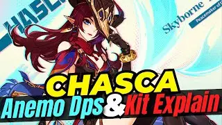 [Hindi] NEW ANEMO DPS CHASCA - Chasca Kit Explain & Overview | Genshin Impact 5.2