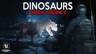 New Dinosaur Games in UNREAL ENGINE 5 and Unity with INSANE GRAPHICS coming out in 2023 and 2024